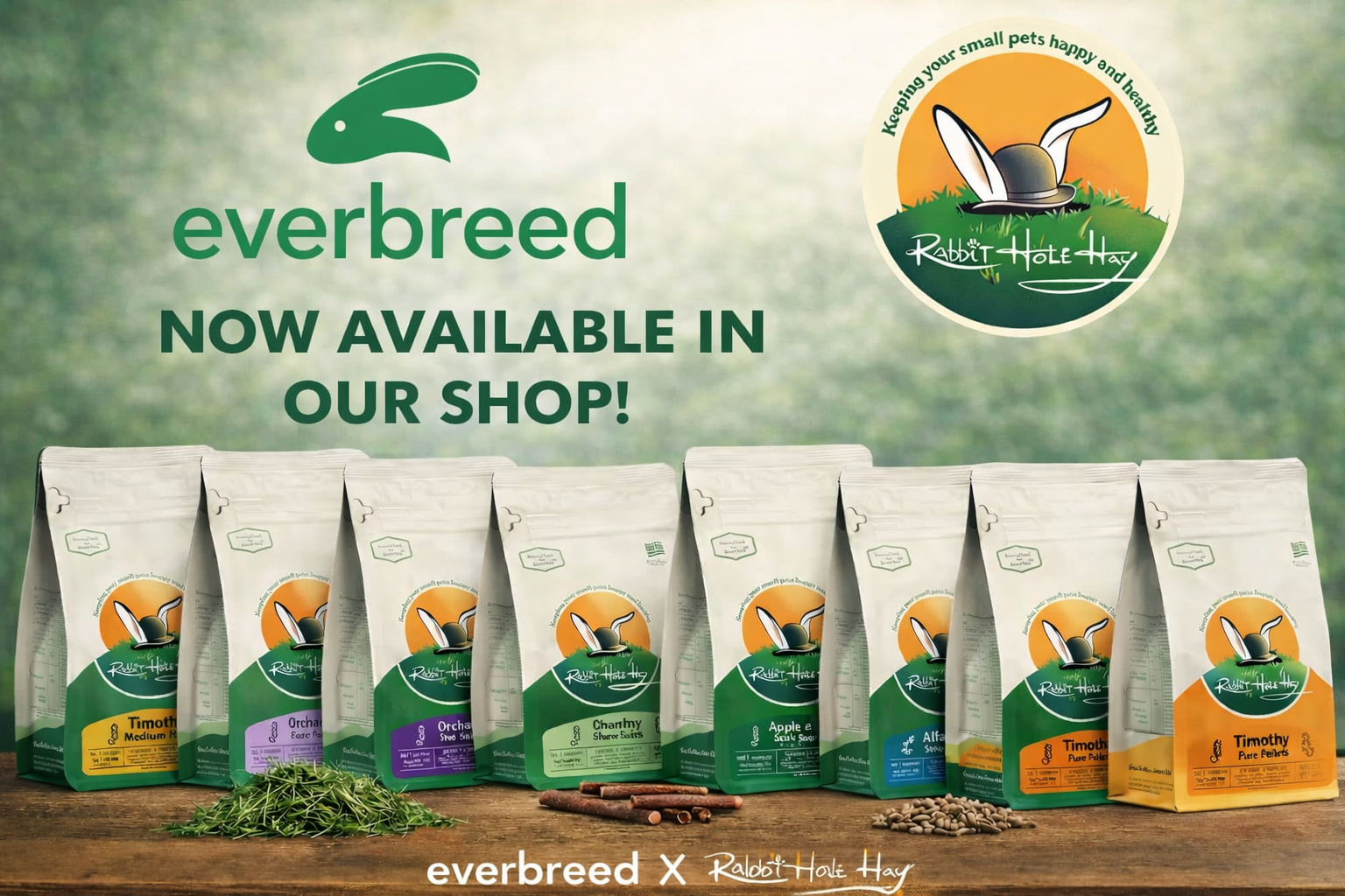 Explore Rabbit Hole Hay Products with Everbreed