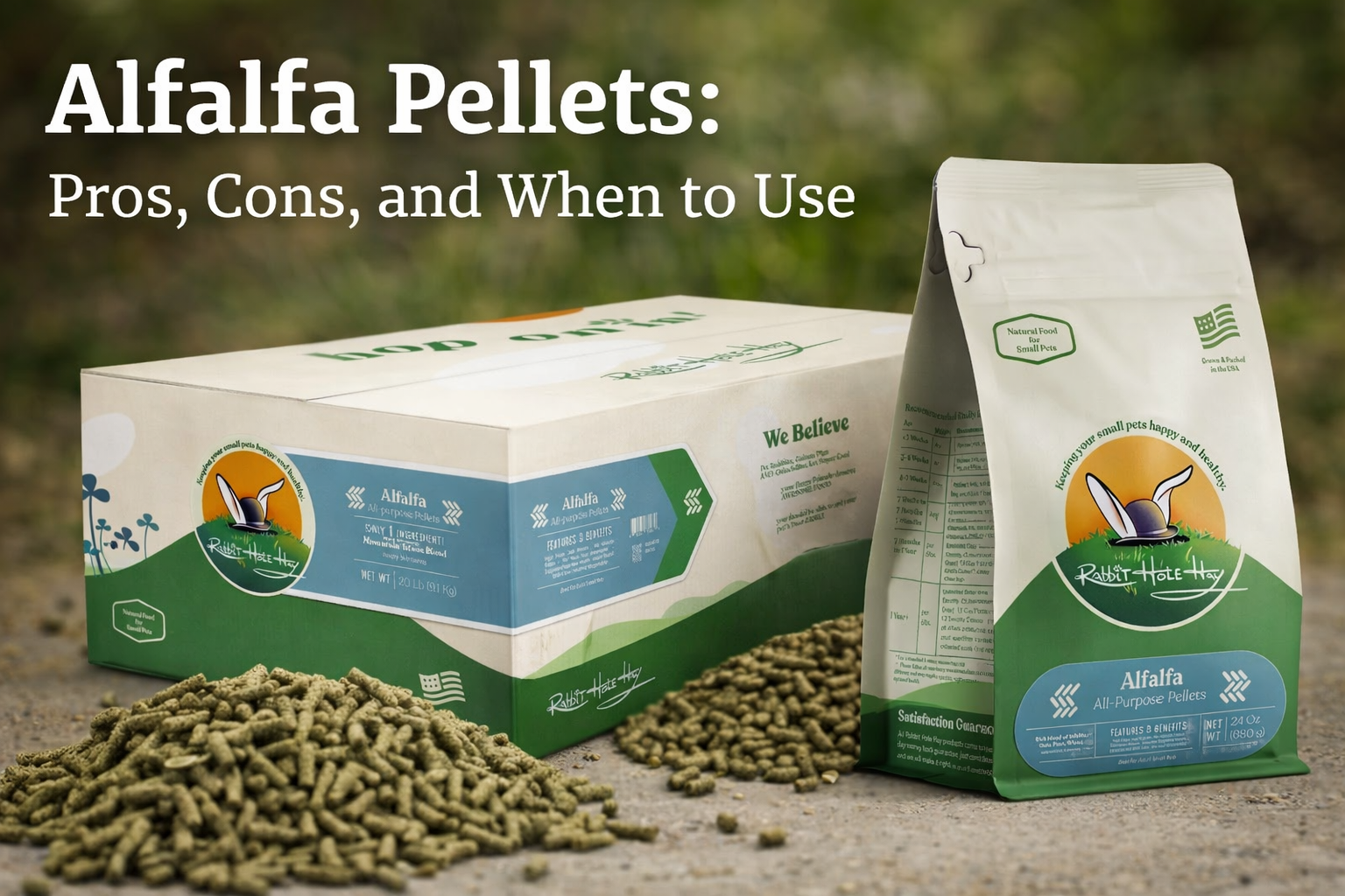 Alfalfa Pellets