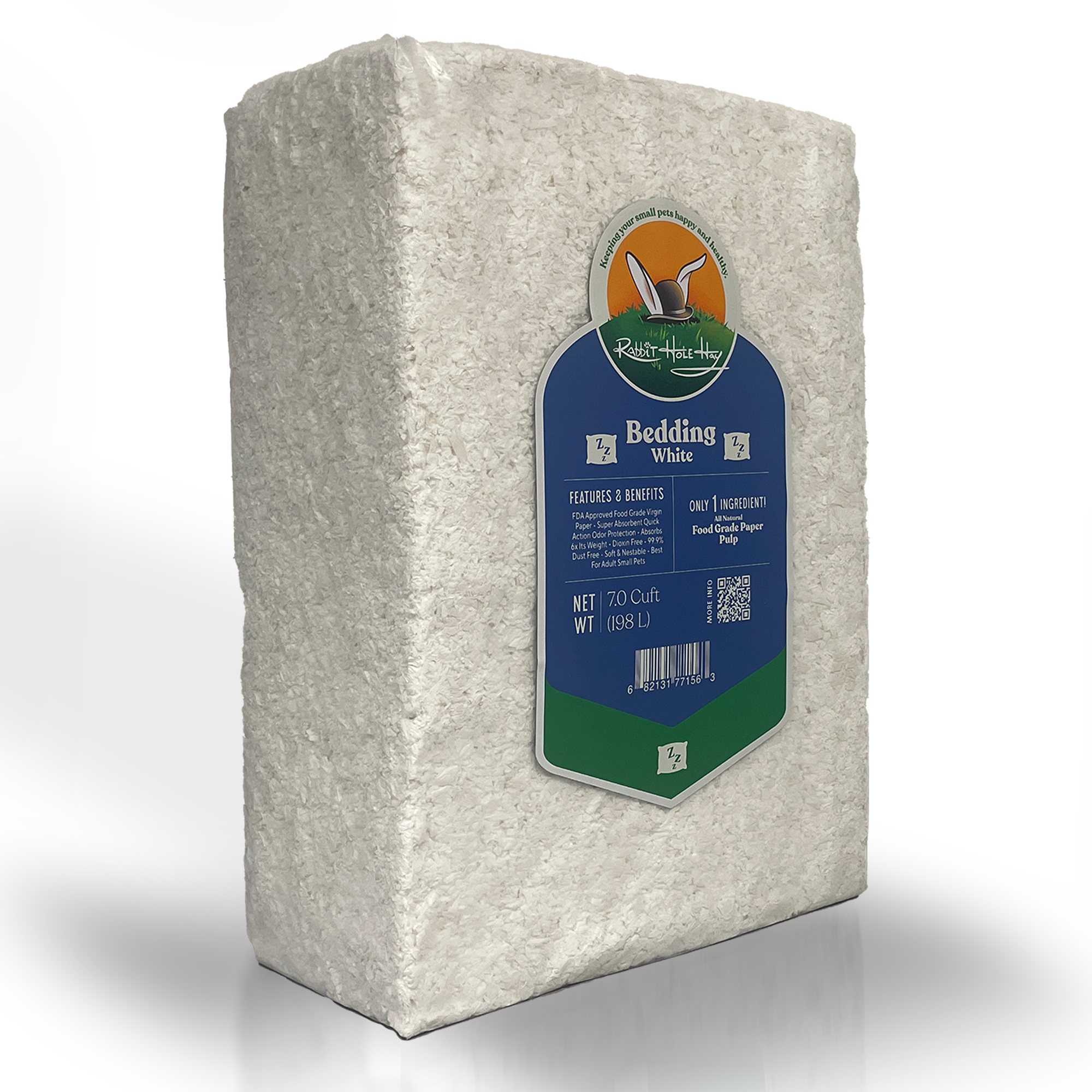 Ultra Premium Food Grade White Bedding