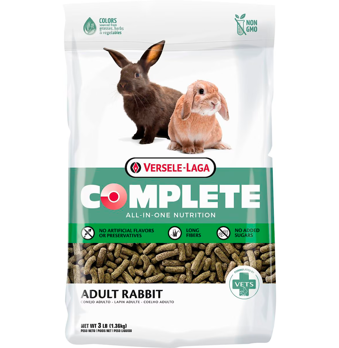 Complete Adult Rabbit Food by Versele-Laga in a bag